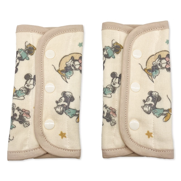 🇯🇵預訂 日本直送🇯🇵米奇米妮雙面純棉孭帶咬巾肩巾