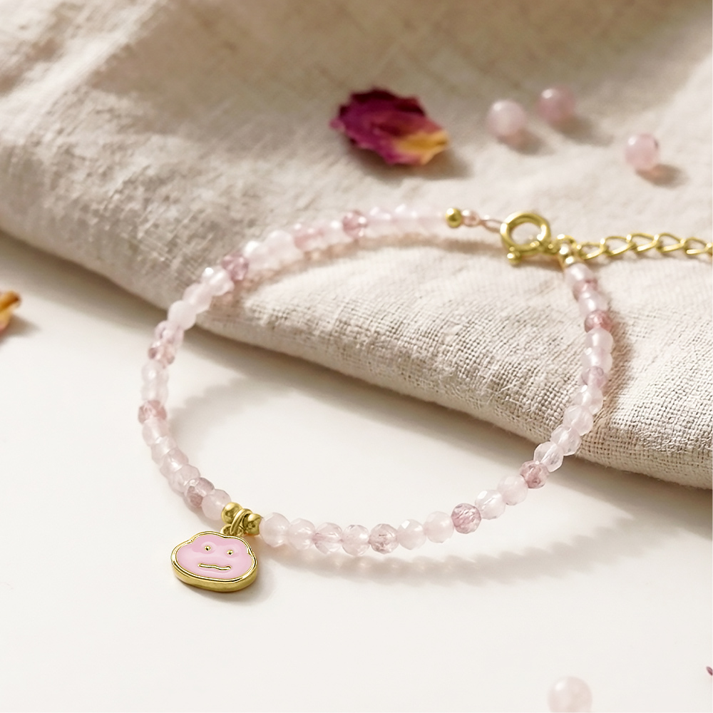 📦訂購 台灣限定 STORY 故事銀飾 x JOGUMAN DIPLO款 天然水晶手串