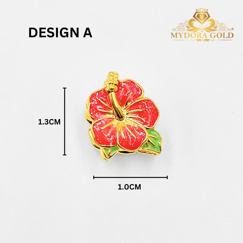 MYDORA Bead Bunga Raya Patrio (5G) l EMAS 916/22K