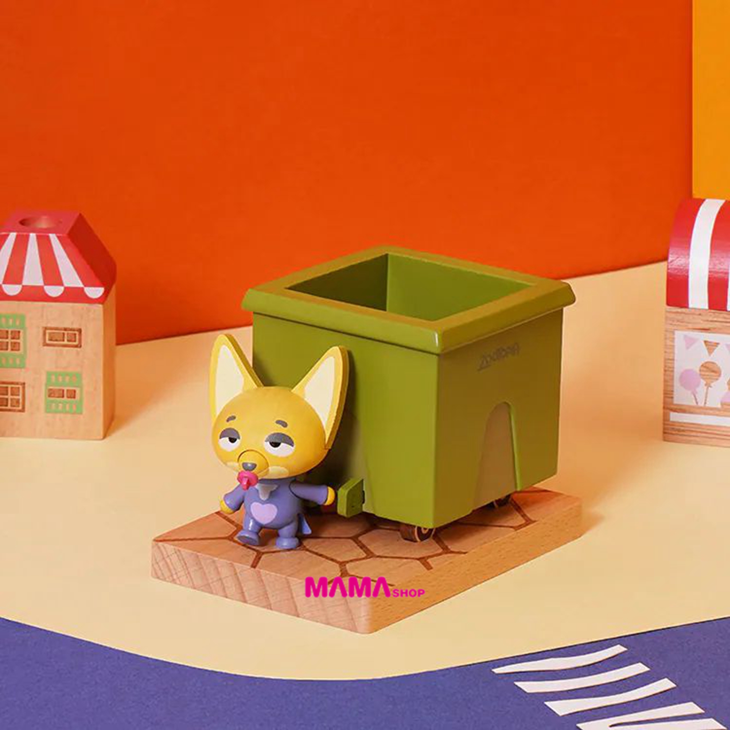 台灣直送迪士尼Zootopia 優獸大都會木收納盒