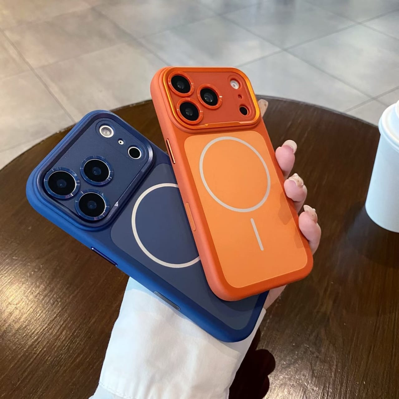 iPhone 17 Pro/ 17 Pro Max 原机精孔MagSafe磁吸壳 | 镜头全包防护 | 软边硬背 | 独立相机按键