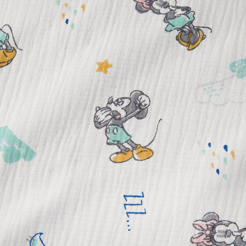 🇯🇵預訂 日本直送🇯🇵Disney 米奇米妮滿印純棉午睡毯紗布毯