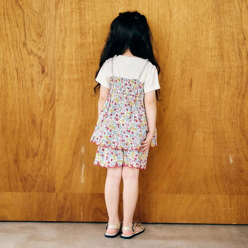 🆕【⭐訂購⭐】🇯🇵  日本直送🌀假2件 碎花 扇貝型下擺 少女上衣［3款選］🌀[ELCA-0215][260424]