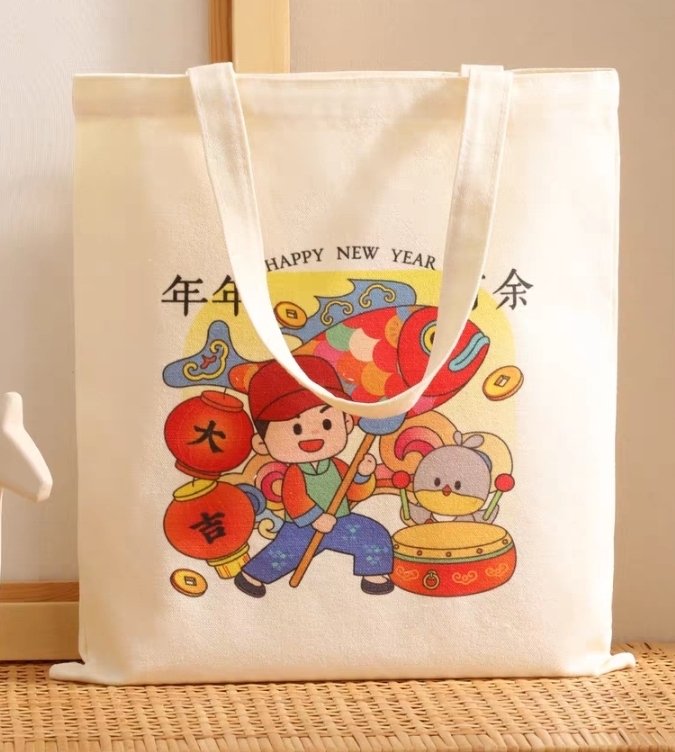 L030 新年帆布袋 (可改為繁體字)