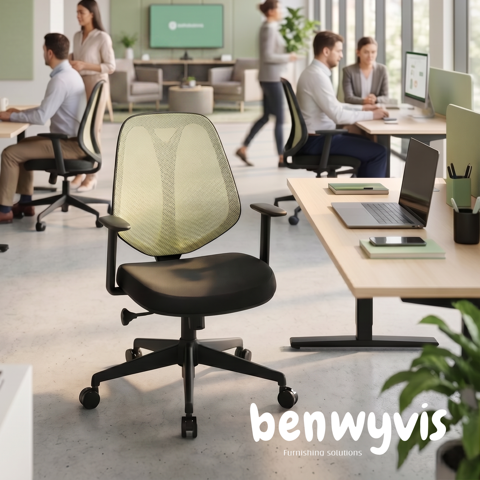 MOIRA, Ergonomic Swivel Chair Office Chair