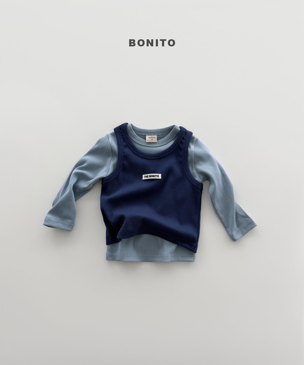 BONITO Ribbed Layering Tank Top