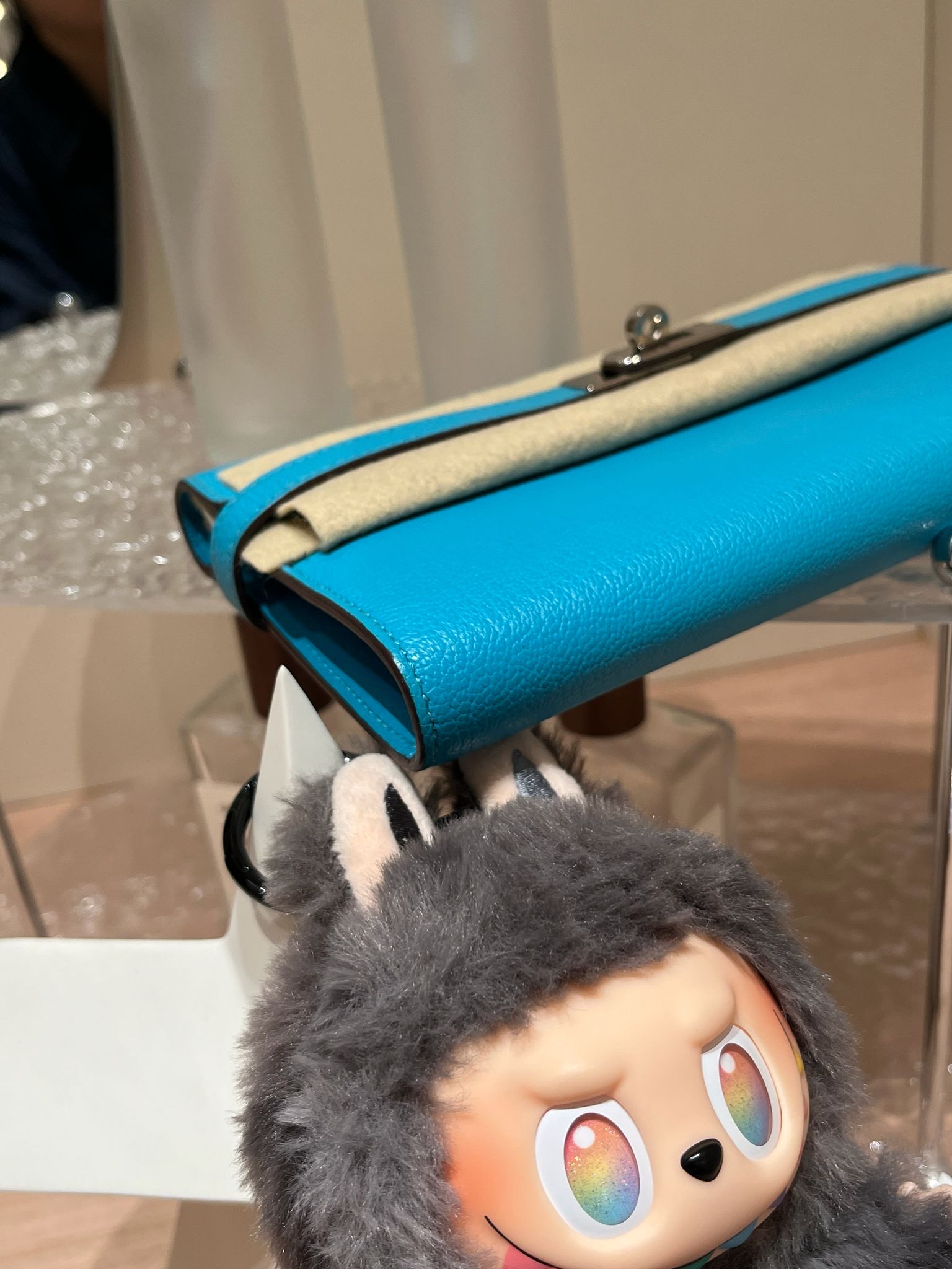 Hermes Kelly Wallet STAMP T 100%Authentic, 98%New ✅Box