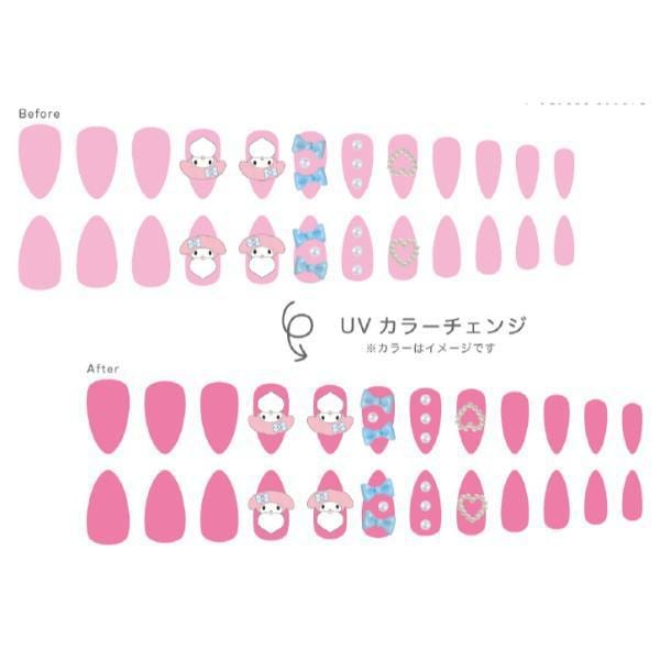 🆕【⭐訂購⭐】🇯🇵日本直送 #Sanrio 變色美甲貼片2盒裝［3款選］🌀 [ELBD-0169][260311]