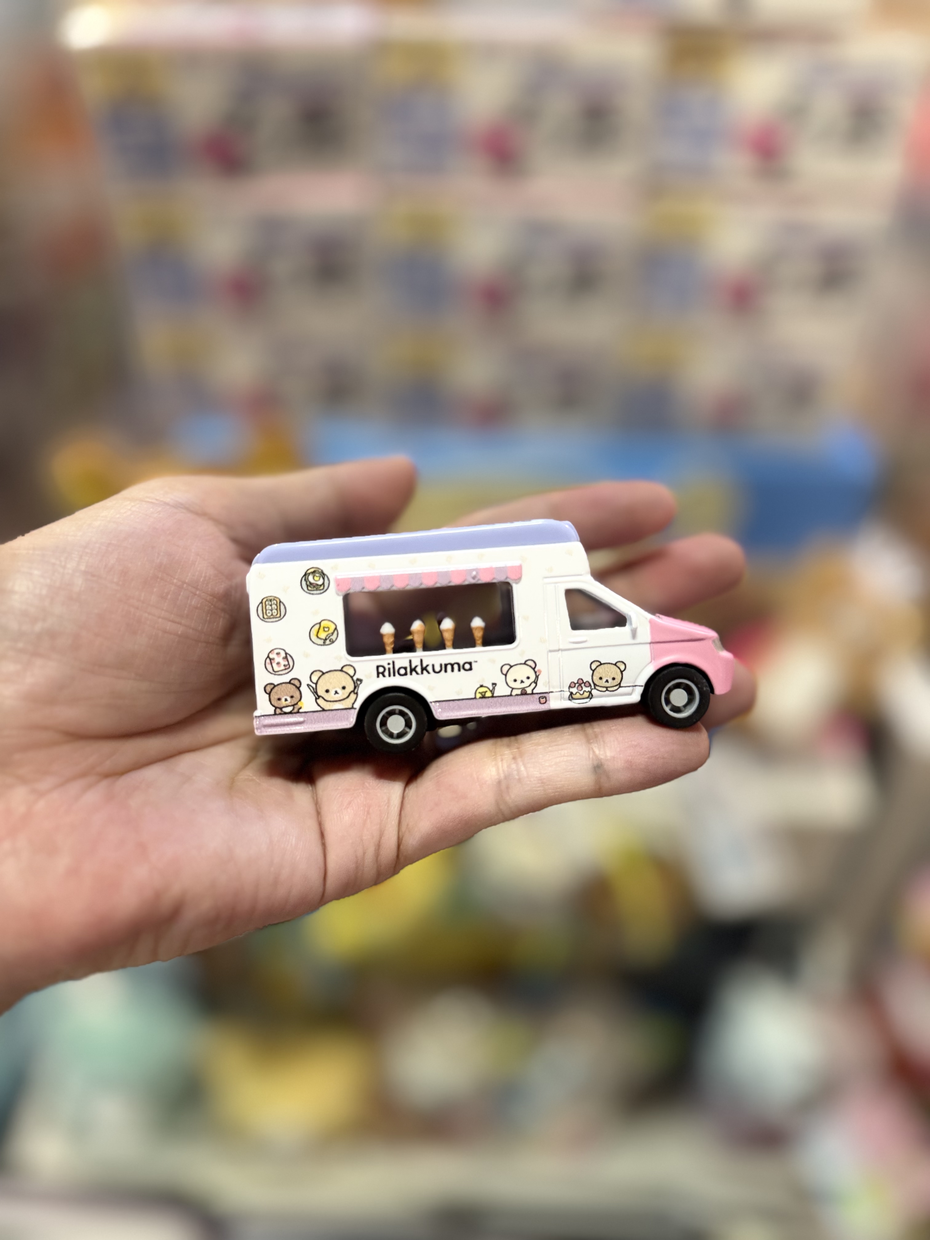 《預訂貨品》全新香港版限定rilakkuma雪糕車仔