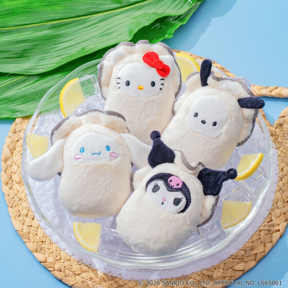 預訂 | 日本版 Sanrio x 生蠔造型手鏡公仔掛件