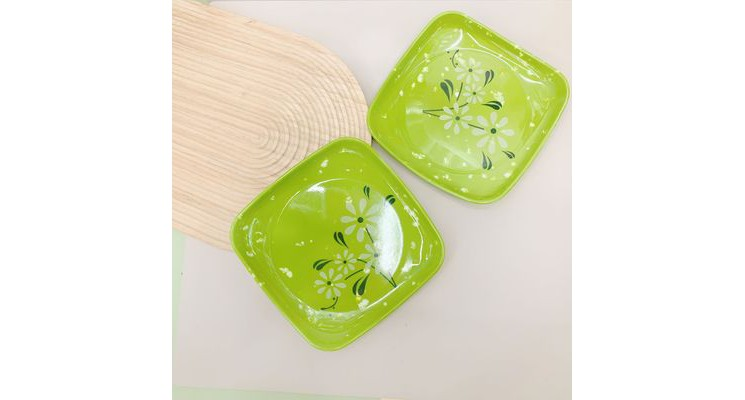 k88165 密胺盘 果盘 86065 green px