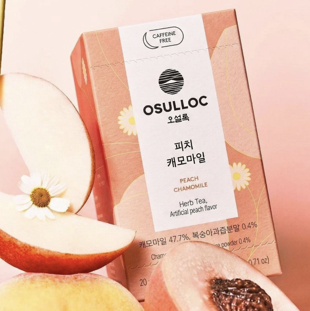 韓國濟州 Osulloc 無咖啡因草本茶系列｜薄荷茶 / 洋甘菊薰衣草茶 / 櫻桃博士茶 / 蜜桃洋甘菊茶