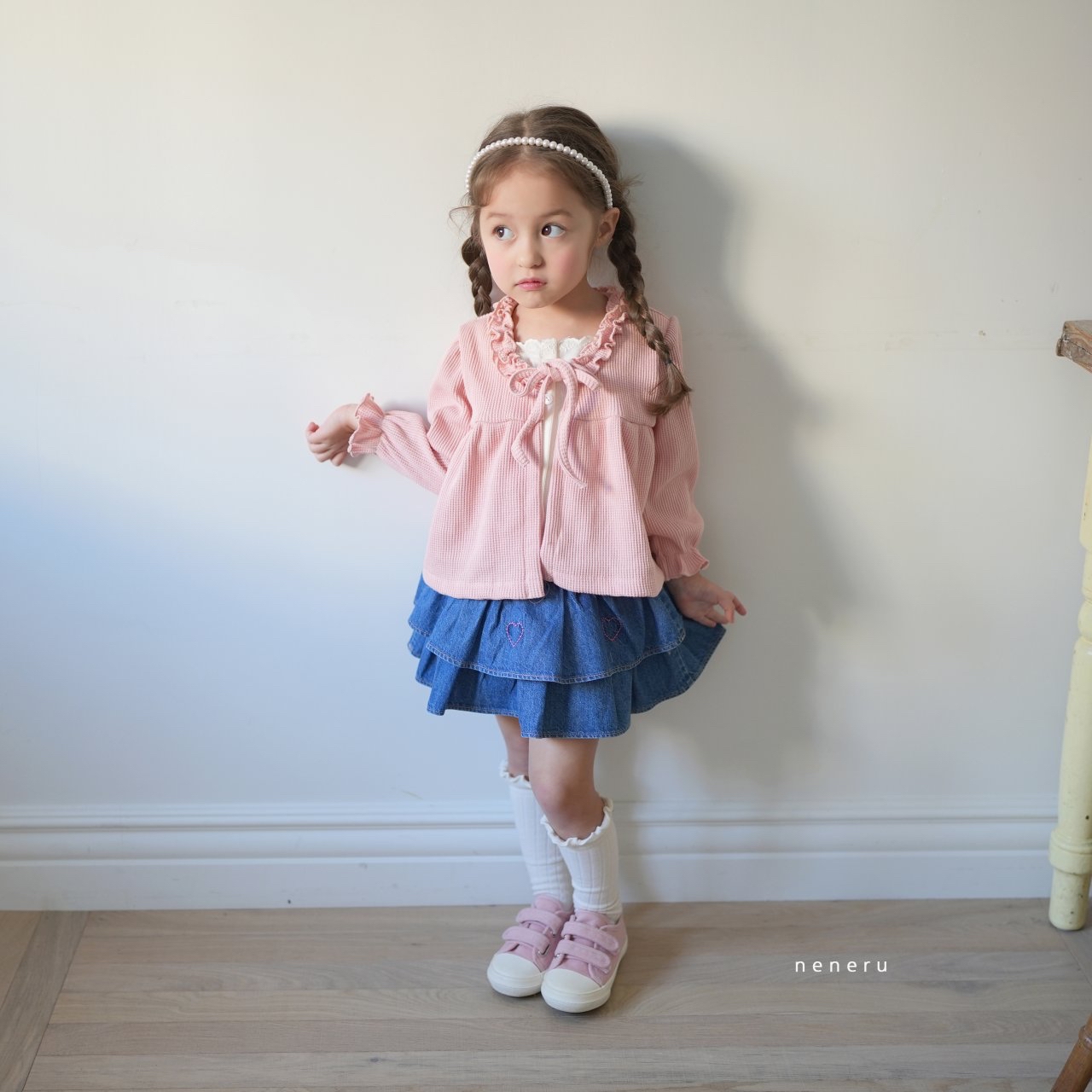 Neneru | Cardigan (Pink M105-115)