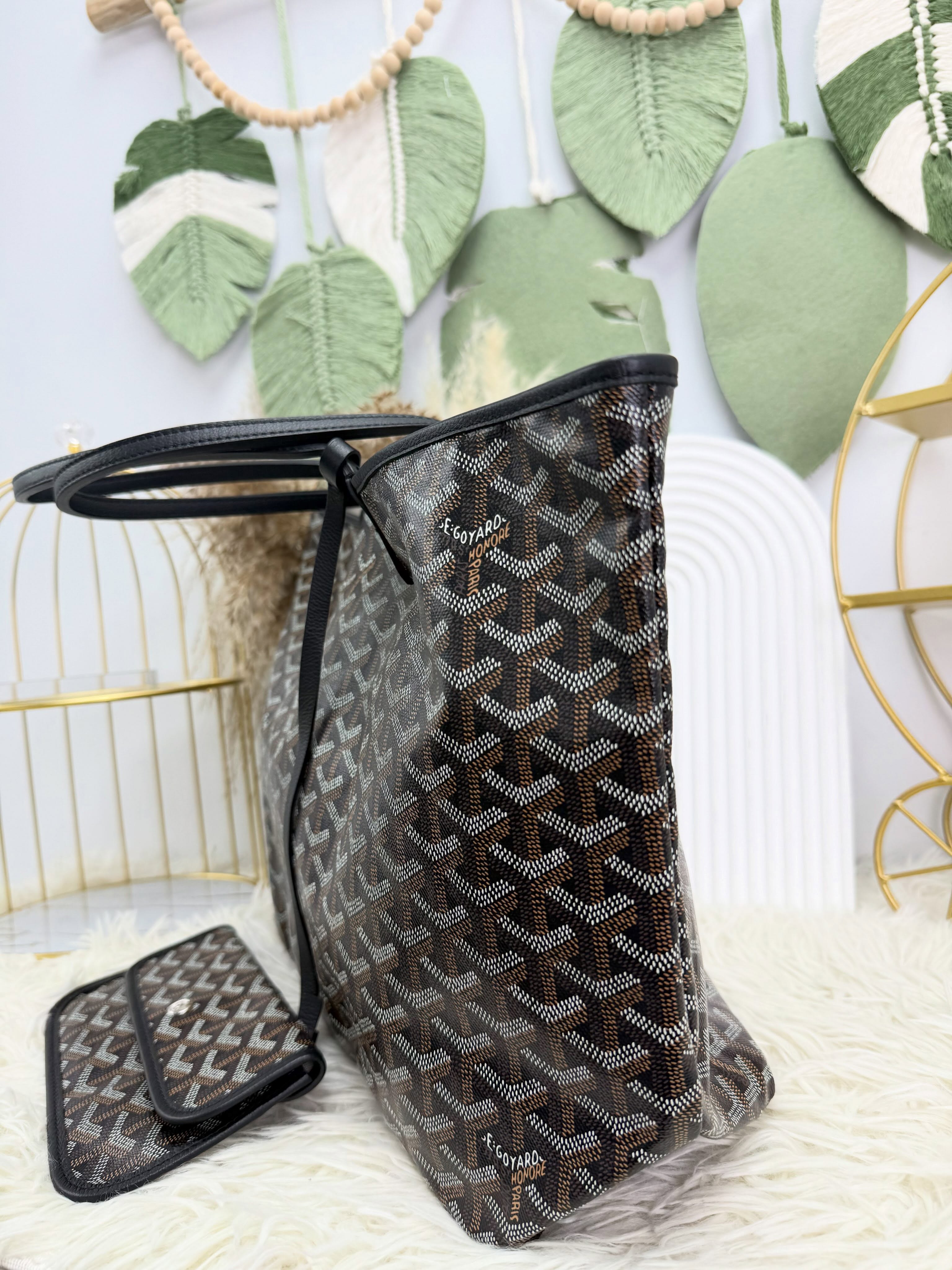 👜 PRE OWNED 🛍️black saint Louis pm size 有塵袋有子袋🤎