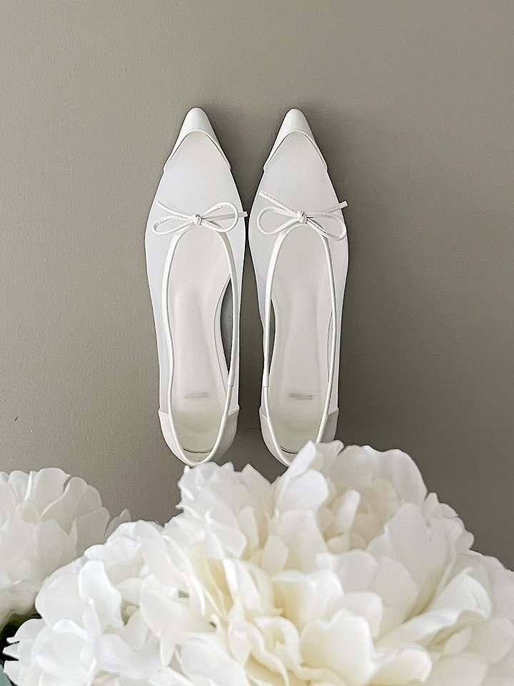 Mesh Pointed Toe Flats (3 colors)