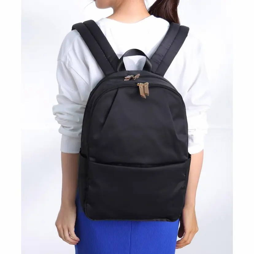 現貨🌸日本直送 |日本Senbado輕量雙肩背包/輕便收納大容量收納背囊（黑色）