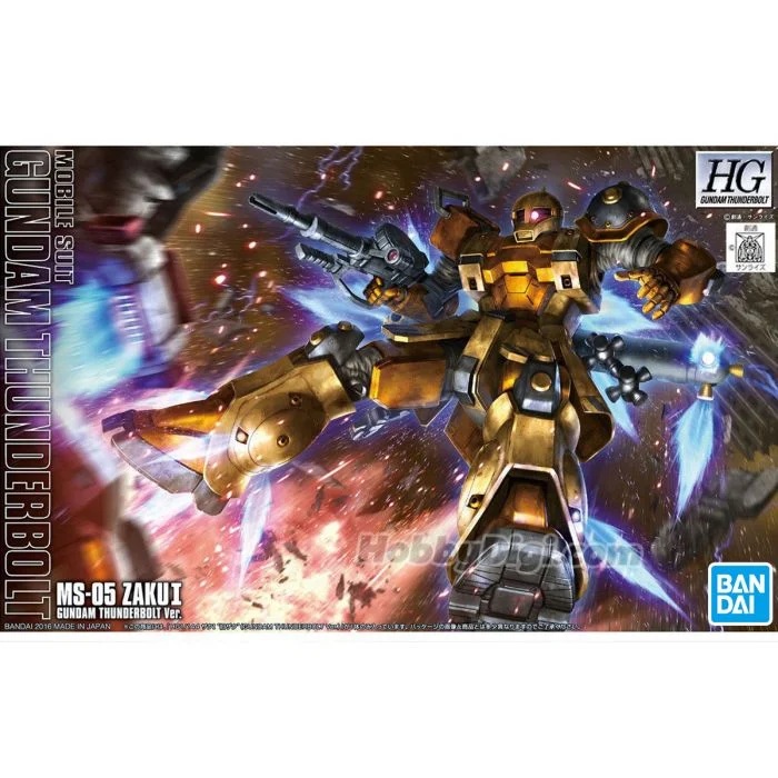 1/144 HG Zaku I (GUNDAM THUNDERBOLT Ver) Anime Image Color