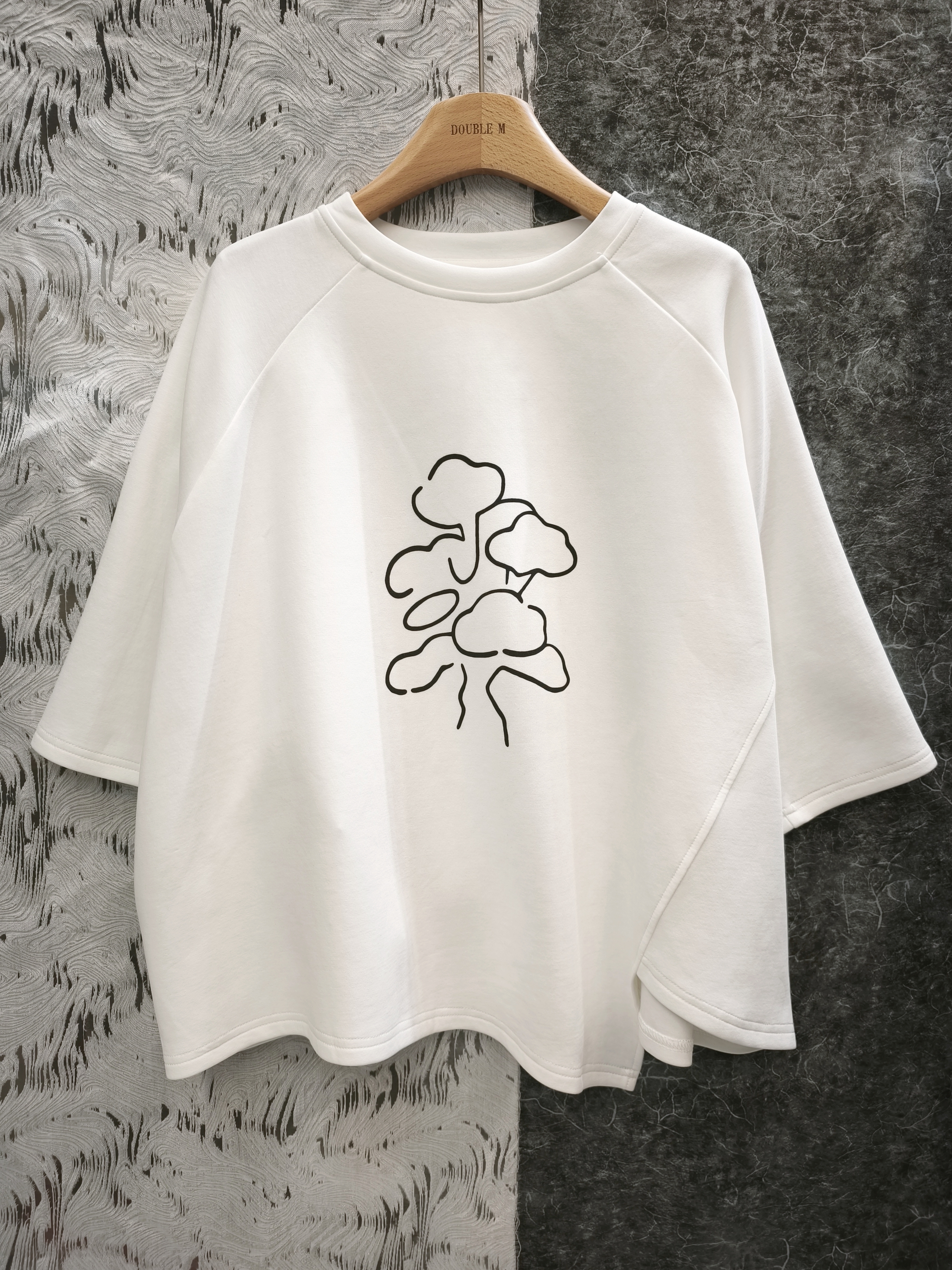 舒適空氣棉印花Tee