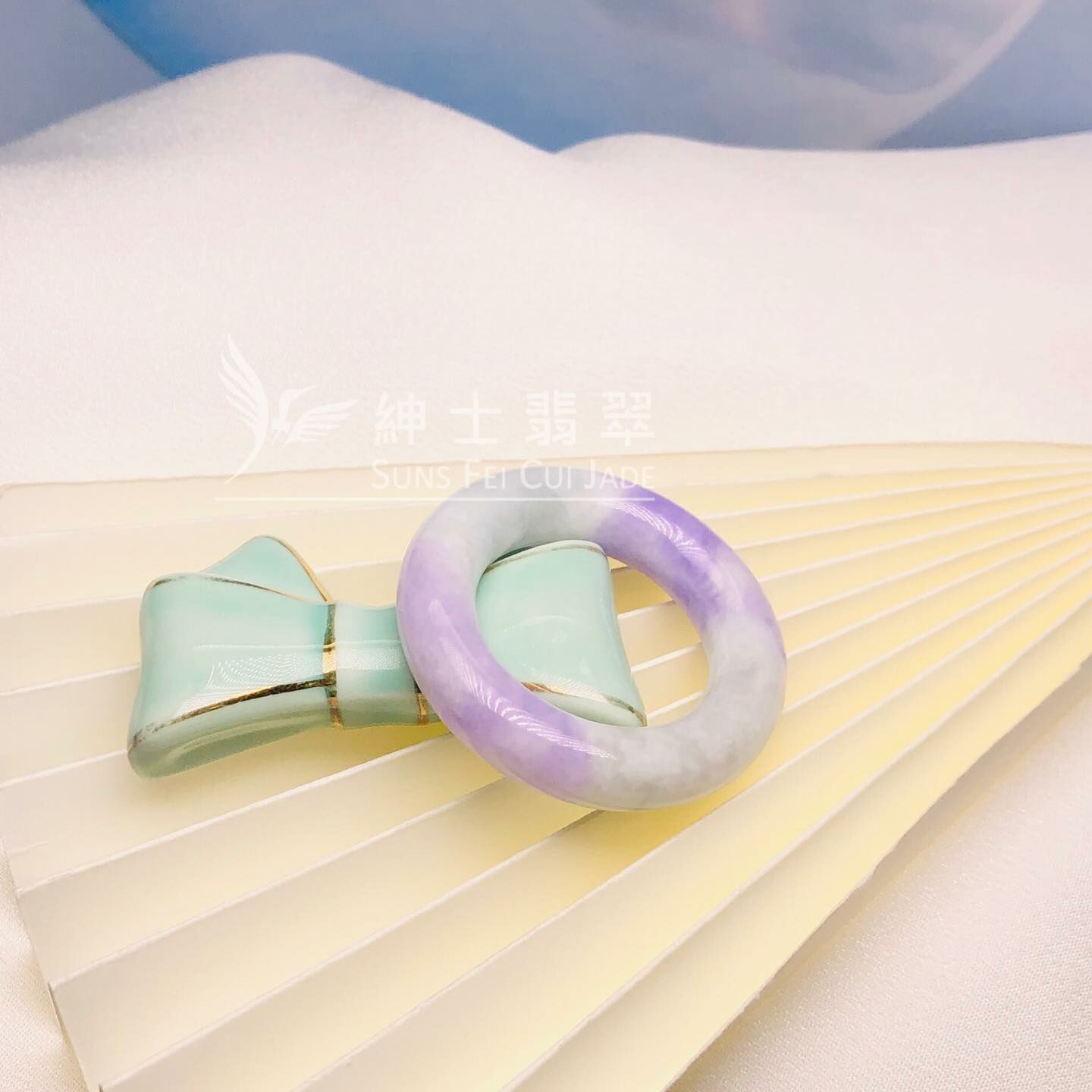 木那濃色藍紫肥嘟嘟平安環