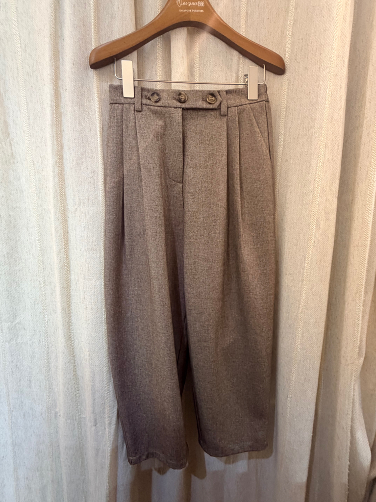 PT28 ✨自家品牌 3扣邊英倫紳士褲