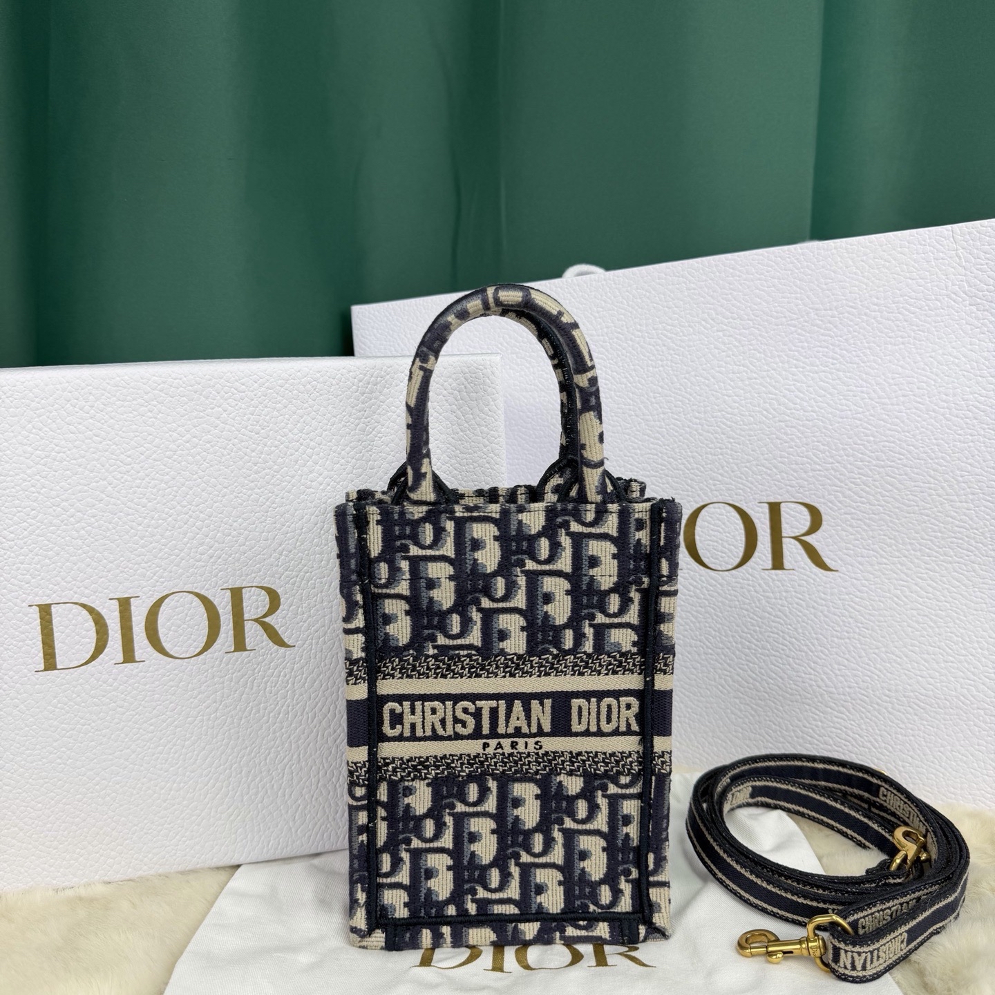 【預訂貨品】DIOR刺繡老花琴譜包