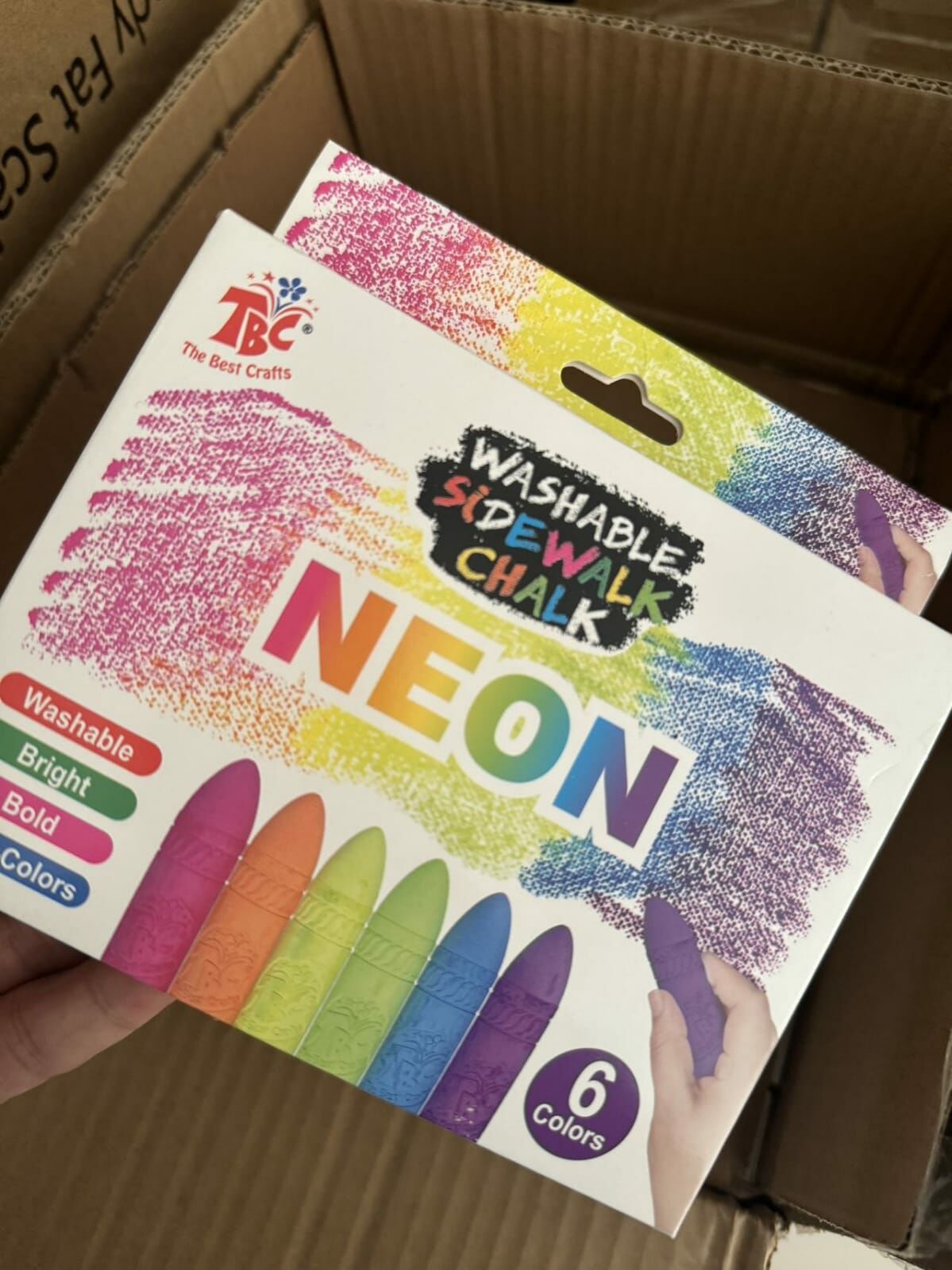 美國 TBC神奇清洗粉筆 -1盒- 現貨