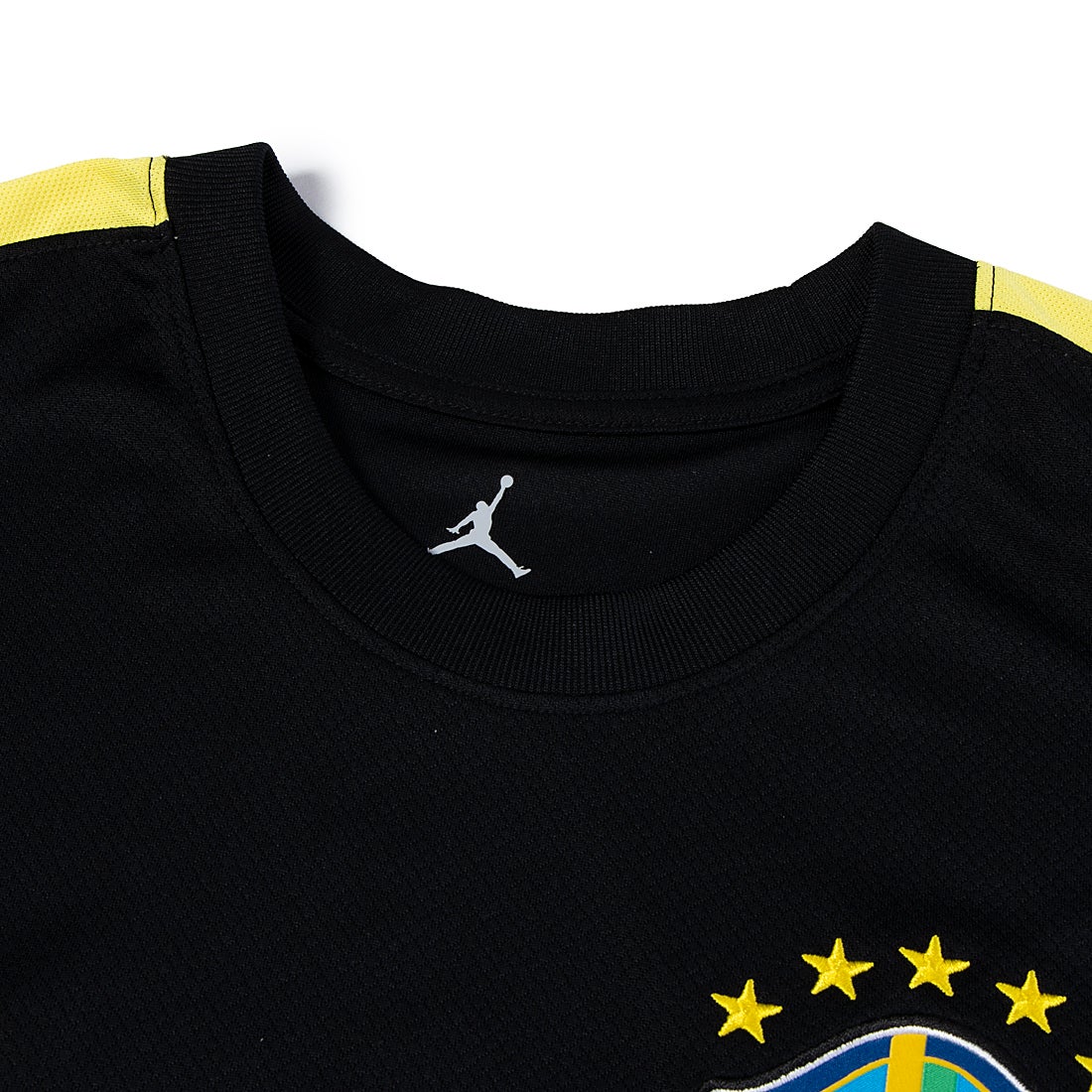 Nike x Jordan Brazil 巴西 2026 黑色 Dri-fit 短袖訓練球衣 IQ3294