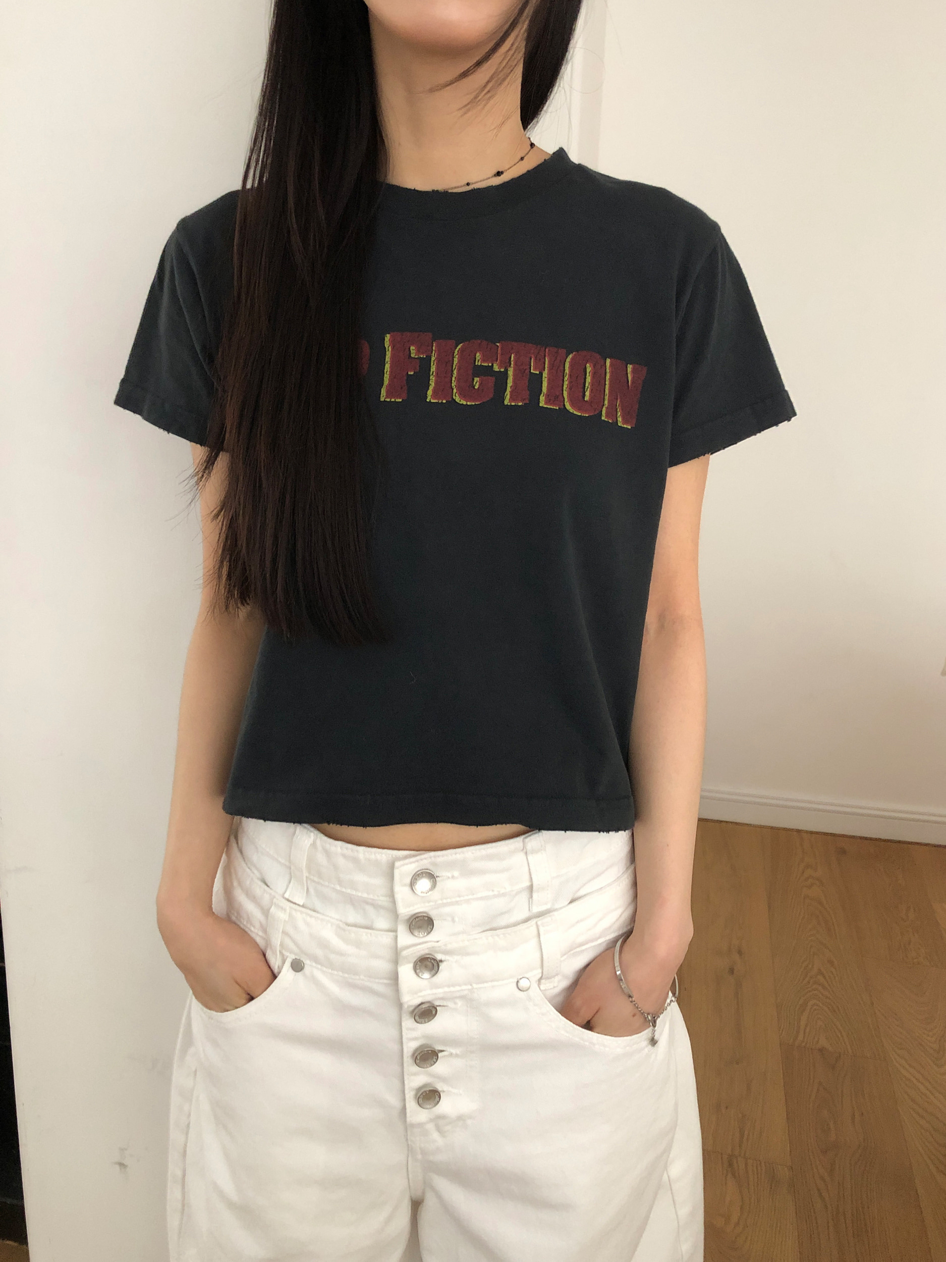 Vintage Film Graphic Crop Tee