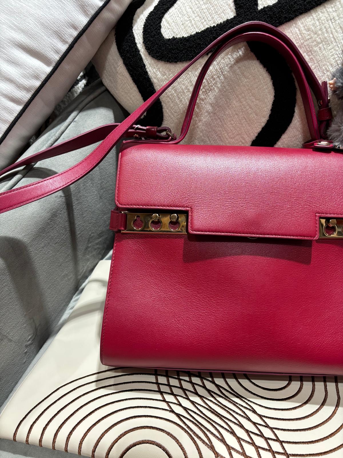 Delvaux Tempete GM 2Way Bag Calfskin 100%Authentic, 98%New ✅Mirror 