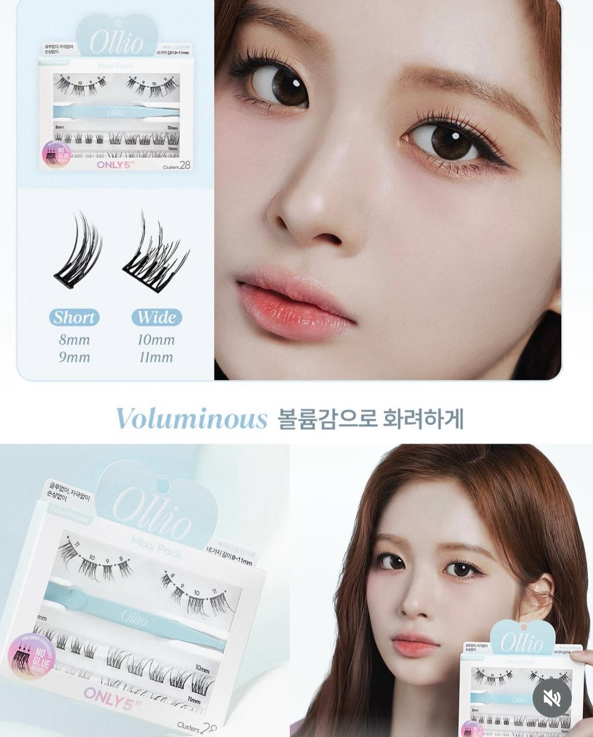 節日要打扮靚靚❤️ 現貨Mixx pack 聖誕🎄優 -一盒28組睫毛 