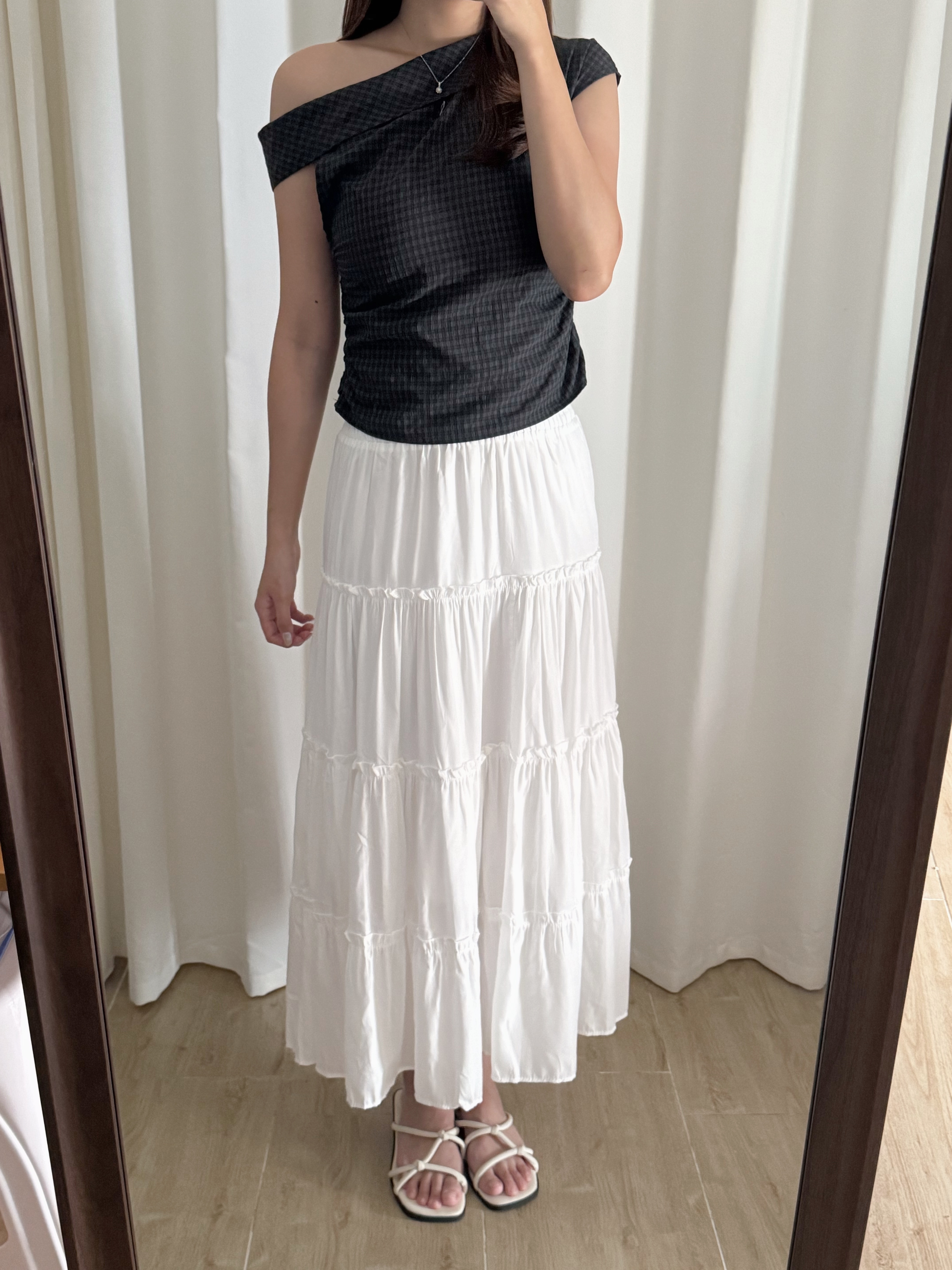 蓬蓬感蛋糕長裙(兩色入)