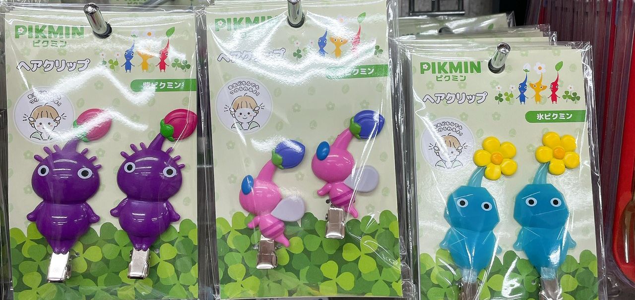 PIKMIN 髮夾 2P - 02260044