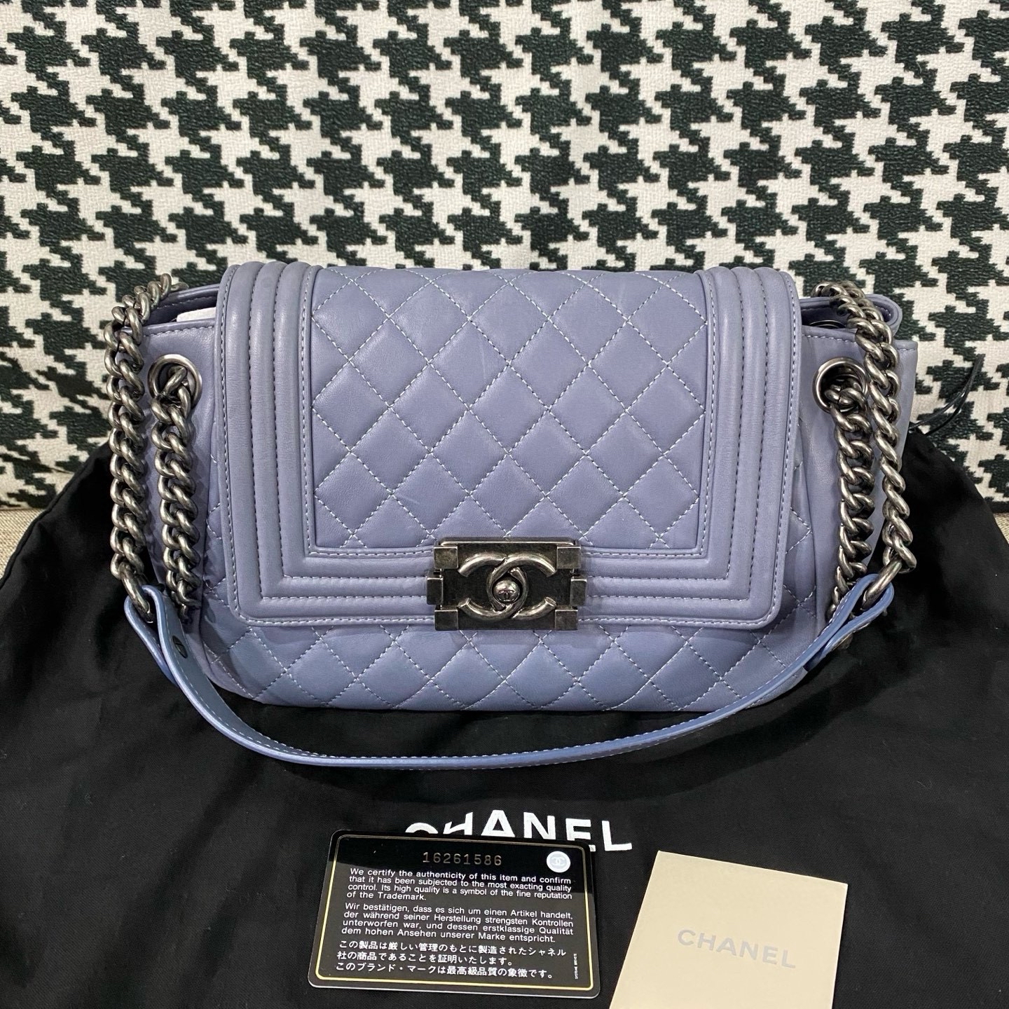 【預訂貨品】CHANEL藍銀leboy