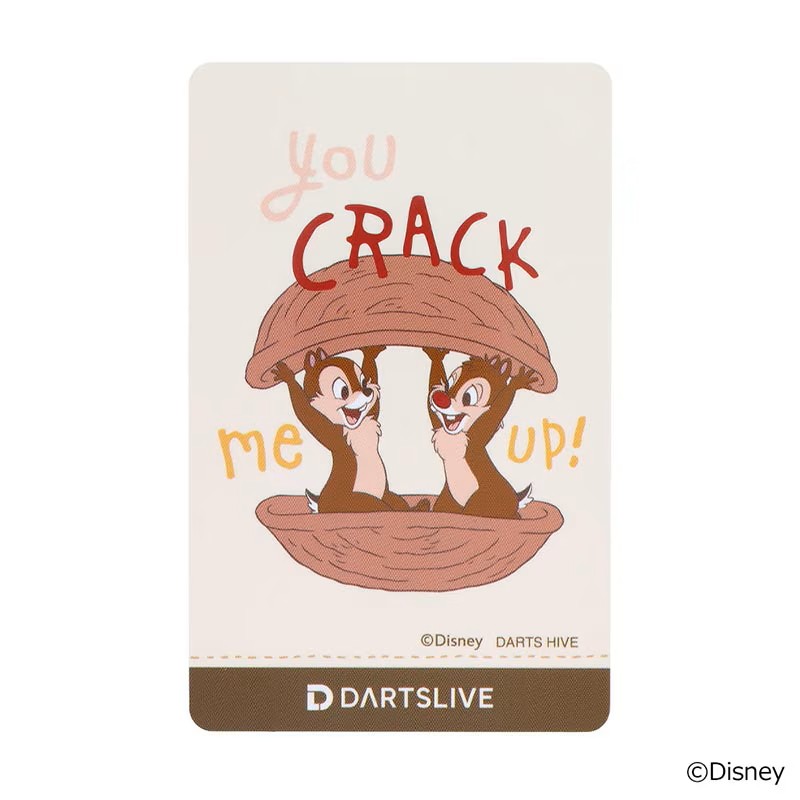 Disney Collection ”BRASSDARTS SET” Chip & Dale 2BA