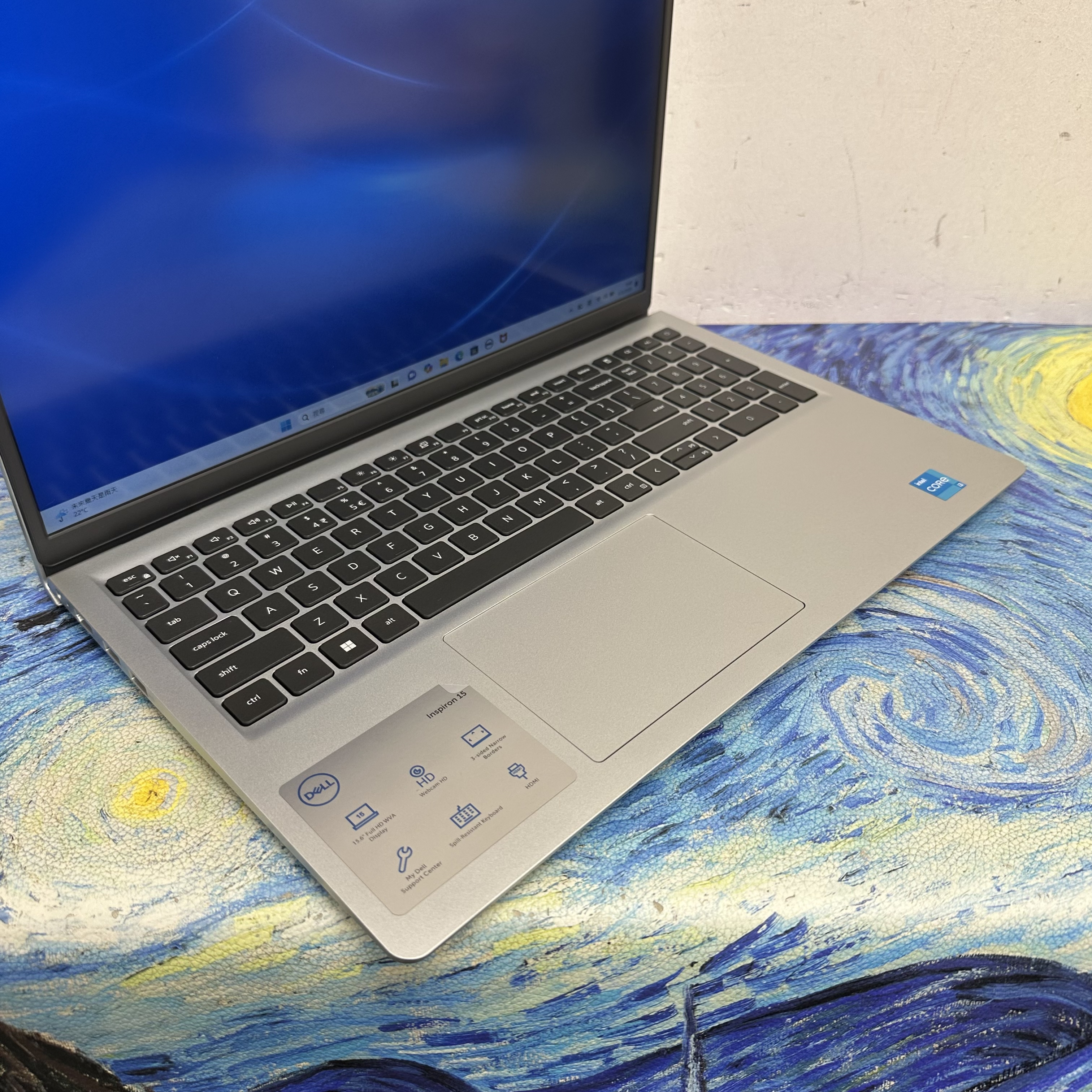 Dell Inspiron 15 i3-1215U/16GB Ram/256GB SSD/ 獨立數字鍵盤/Gaming Laptop / Notebook / PC / Win11 / Win10 / Office / Work / 輕薄機身
