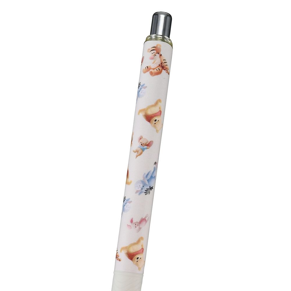 現貨｜【日本 Disney Store 限定】Winnie the Pooh 小熊維尼 日本製 Pentel EnerGel 0.5mm 黑色 啫喱筆 208841
