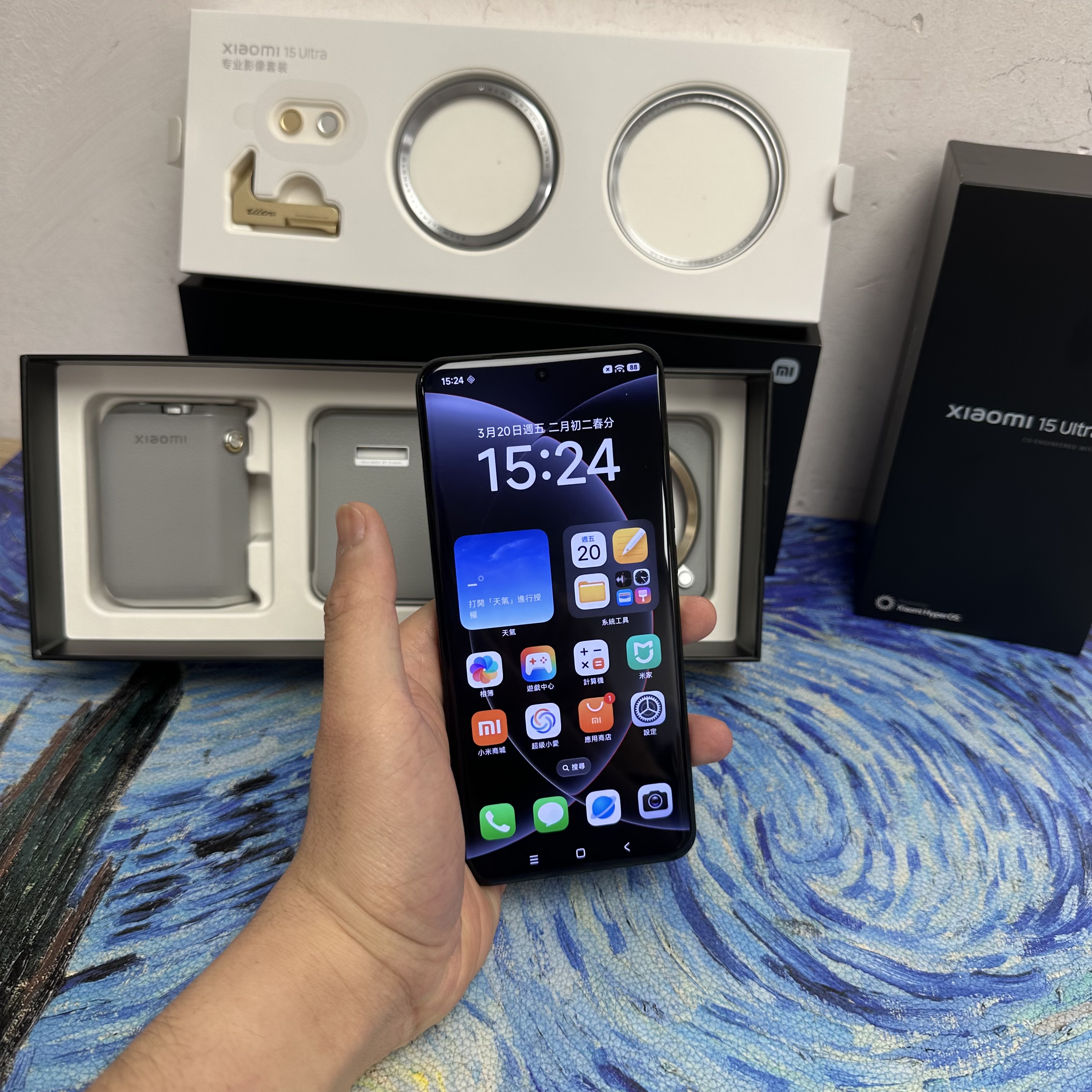 *6162 XiaoMi 15 Ultra 國行 完美機 12+256GB 黑色 Black 