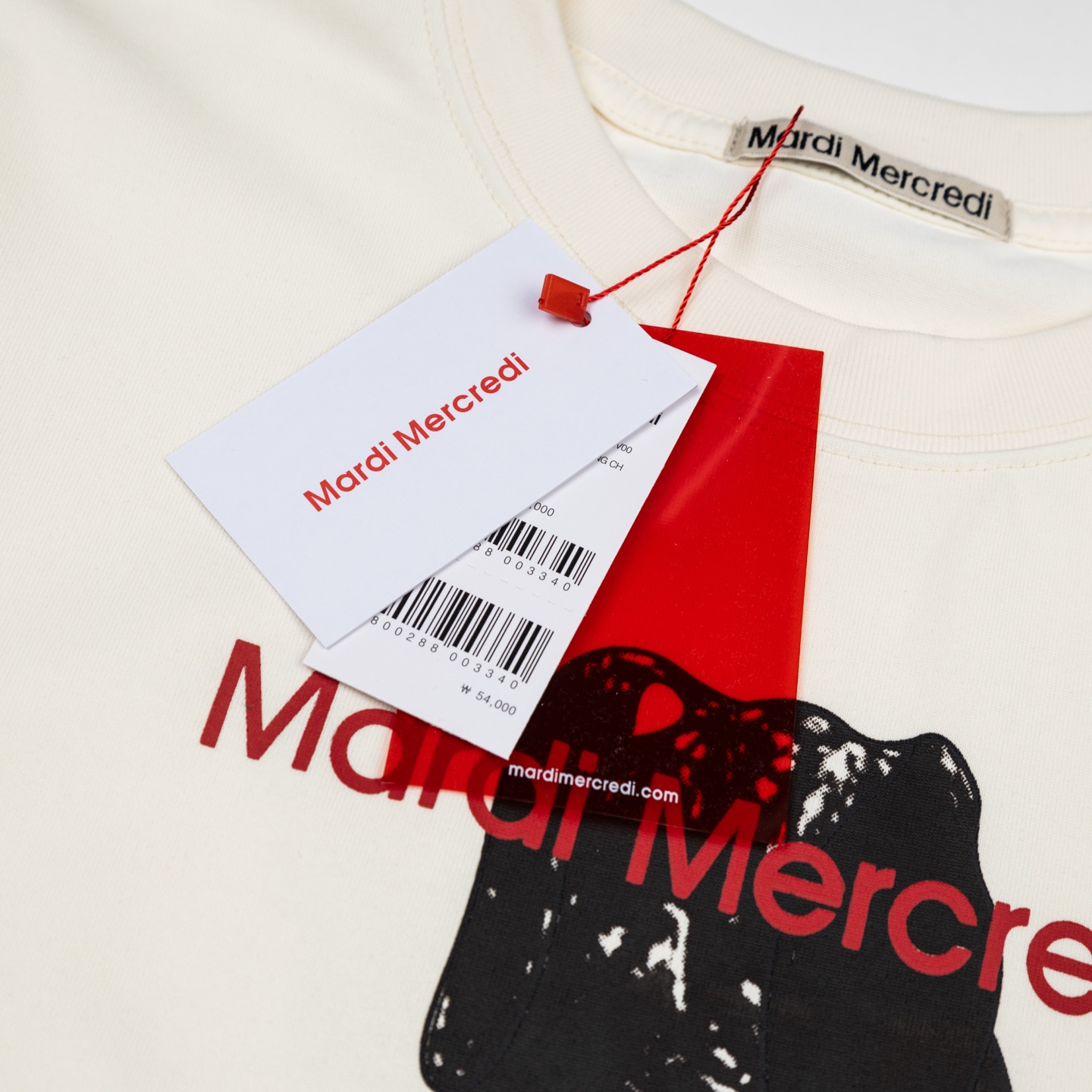 Mardi Mercredi Ddanji Dachshund Back With Tail Graphic Cotton T-Shirt