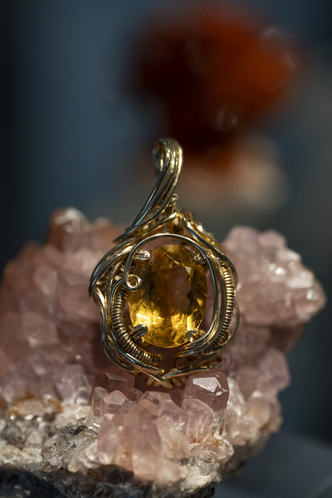 WAS 黃水晶頸鏈 - Citrine Pendant