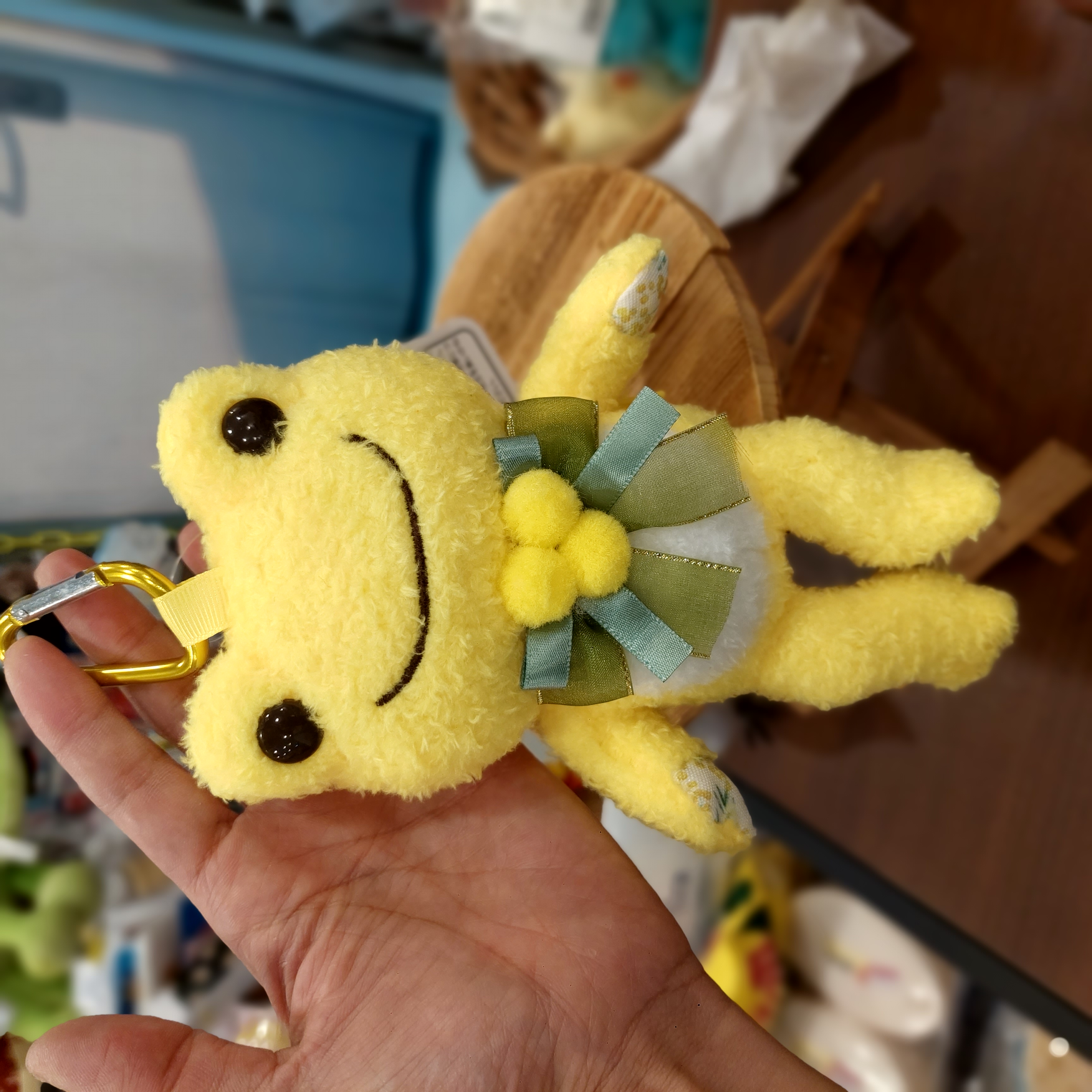 原裝日本 Pickle the forg 明日蛙 Hibiya-Kadan 公仔 連 環保袋