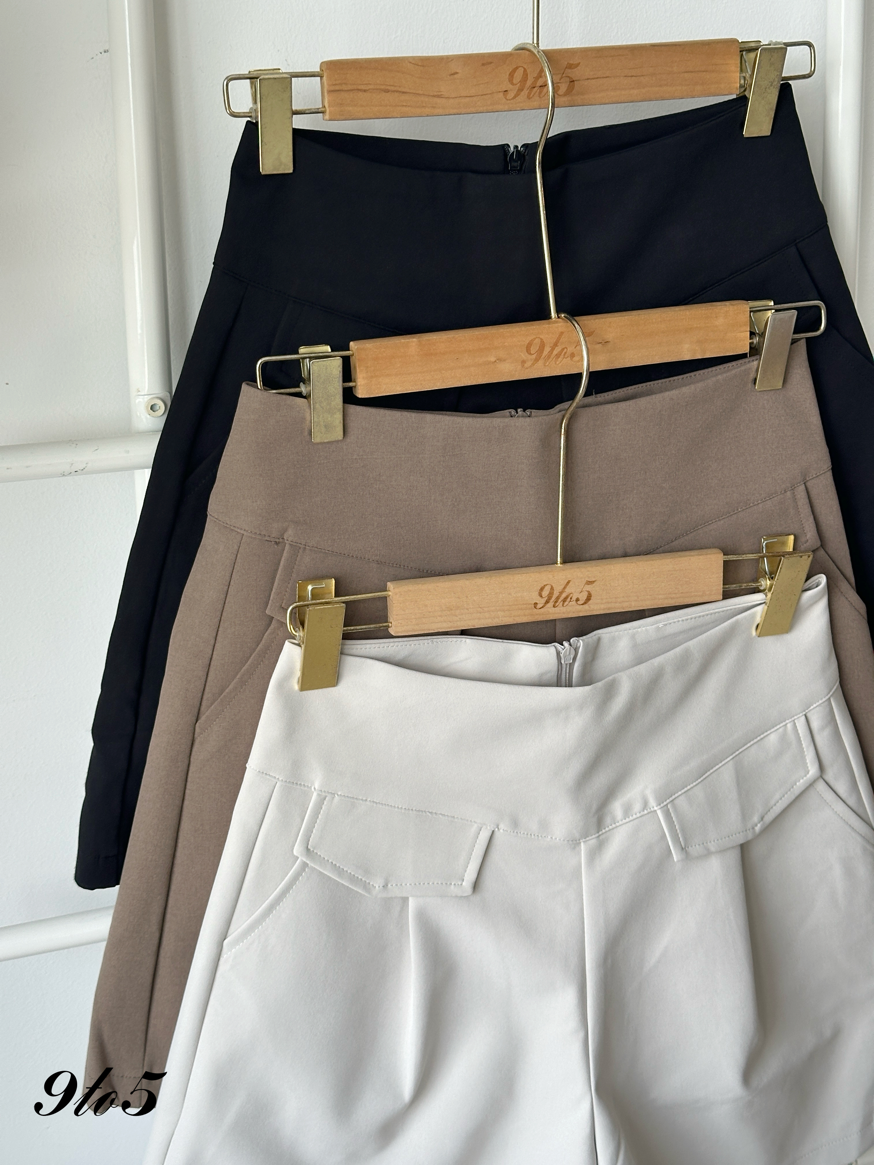 S1895 A Line Short Pants - 3 Colors 