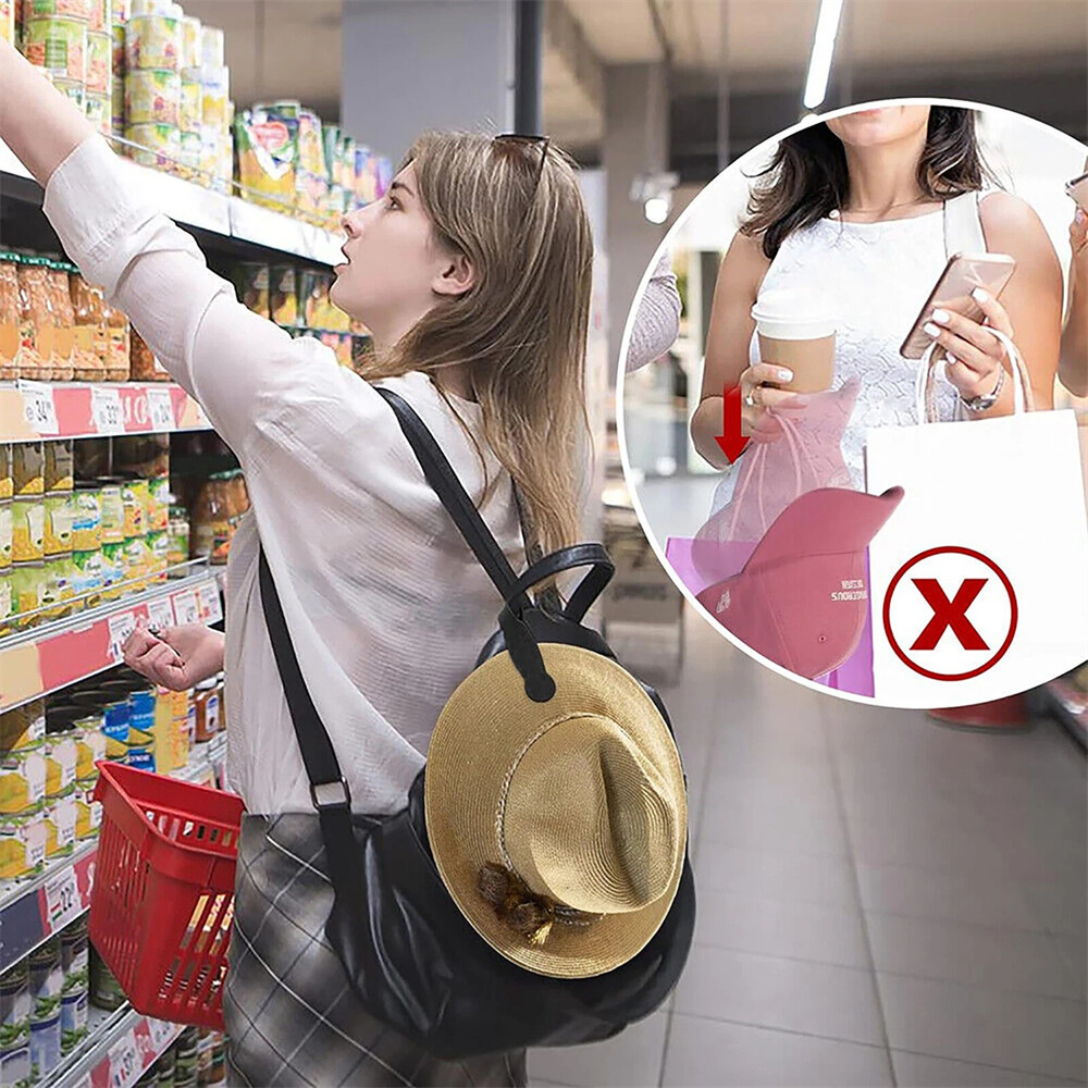 磁吸硅膠帽夾 米白 ZZ1836