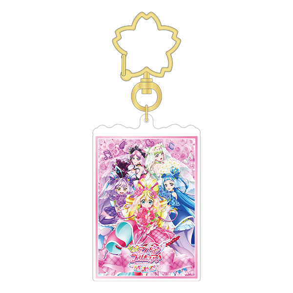 光之美少女 偶像與你 PreCure 感謝祭 亞加力匙扣 #P-PCG0962 [Toei] (PRE-ORDER) [2026/07]