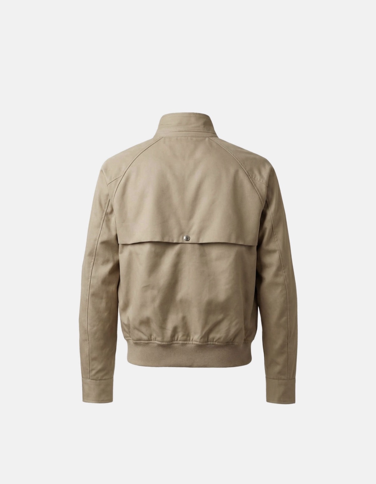 BADBLOOD [w-jkt26-038] Contour Trench High-Neck Bomber Jacket - Beige