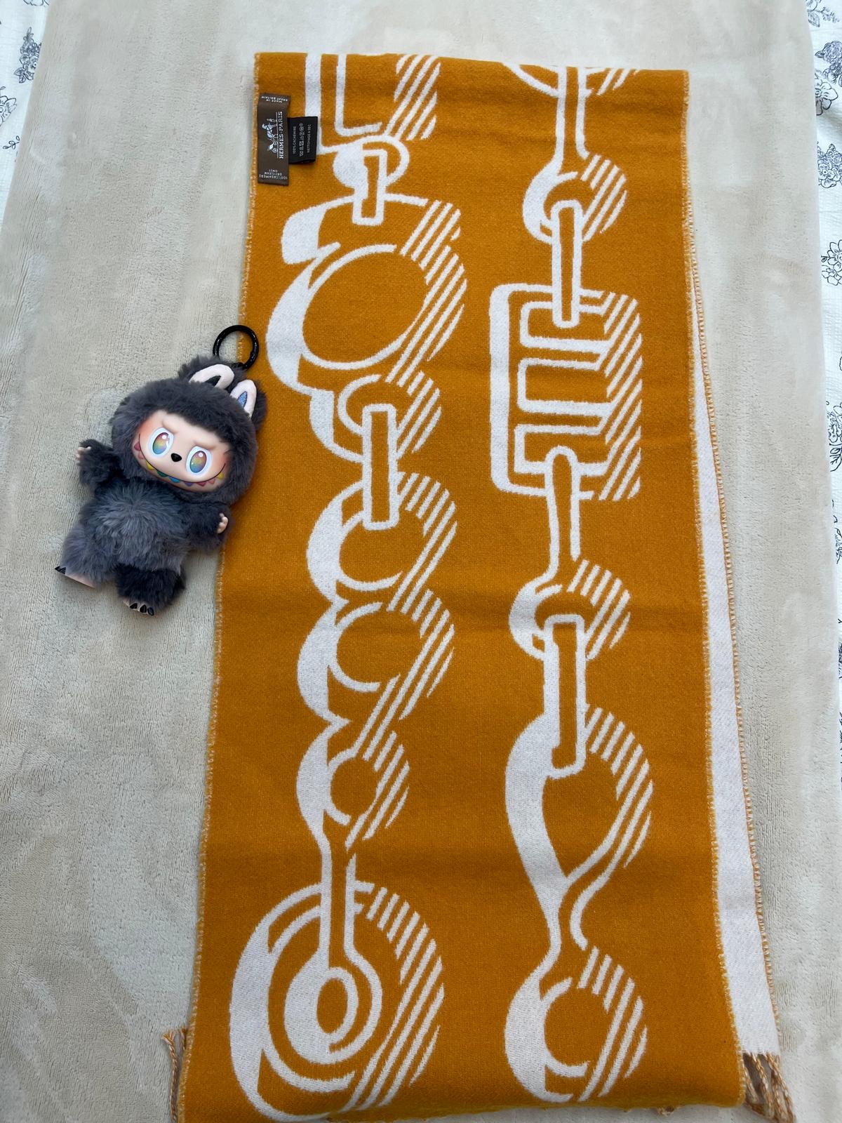 全新 Hermes Cashmere Muffler Scarf 100%Authentic, Brand New ✅Box