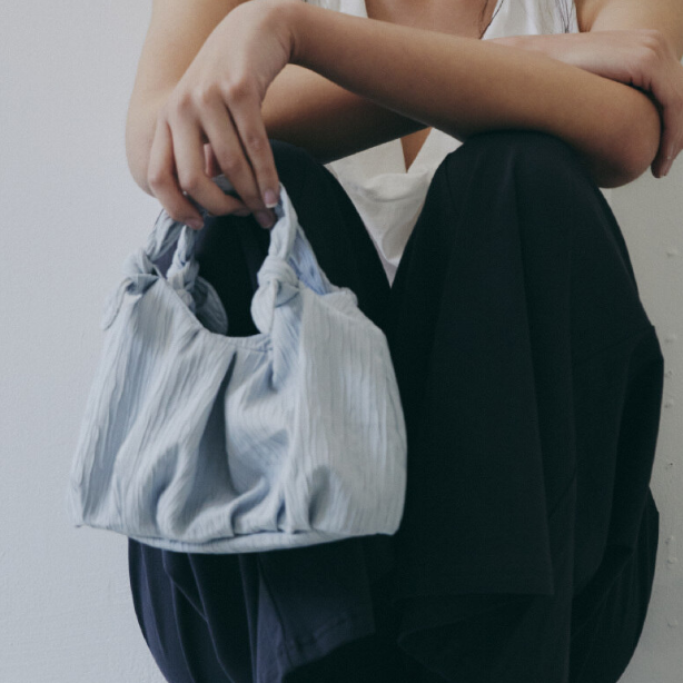 [hyyet] Ribbon tote mini bag (3種)