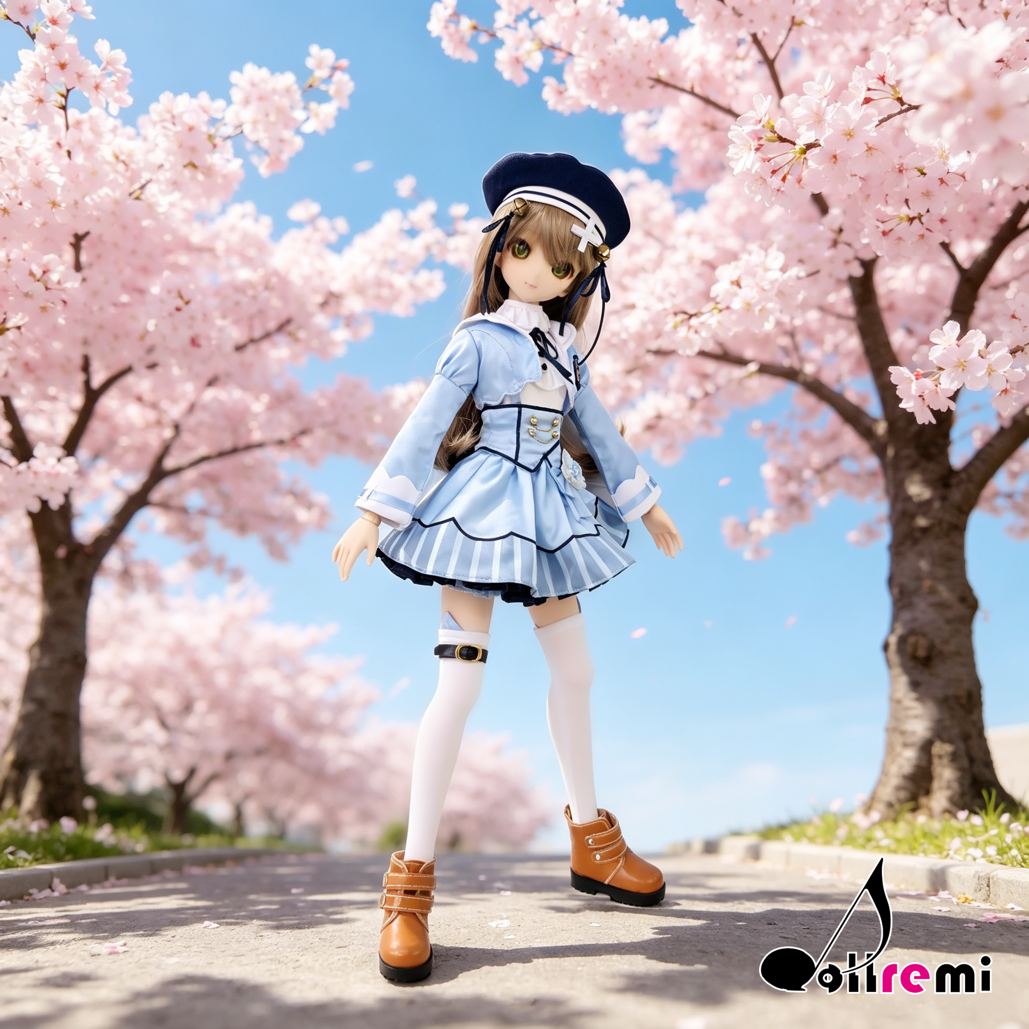 【dollremi】(DD0929) COS 彩虹社 Team ahamo YouTuber 天宮心 Amamiya Kokoro