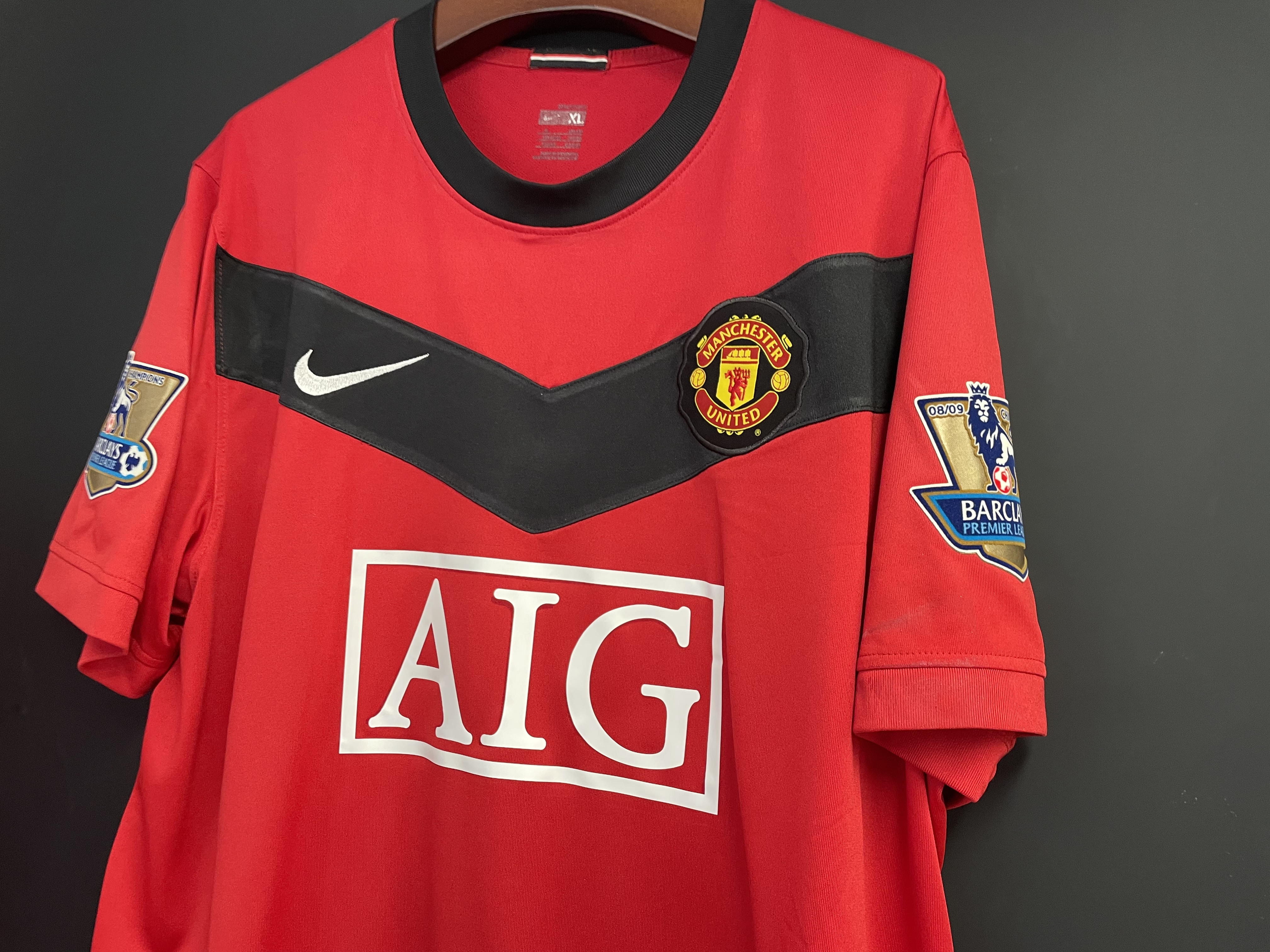 曼聯09/10主場 朴智星 MANCHESTER UNITED HOME J S PARK
