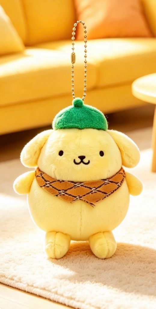 ［12月頭到貨] EllE x PomPomPurin公仔掛飾 30周年紀念限定
