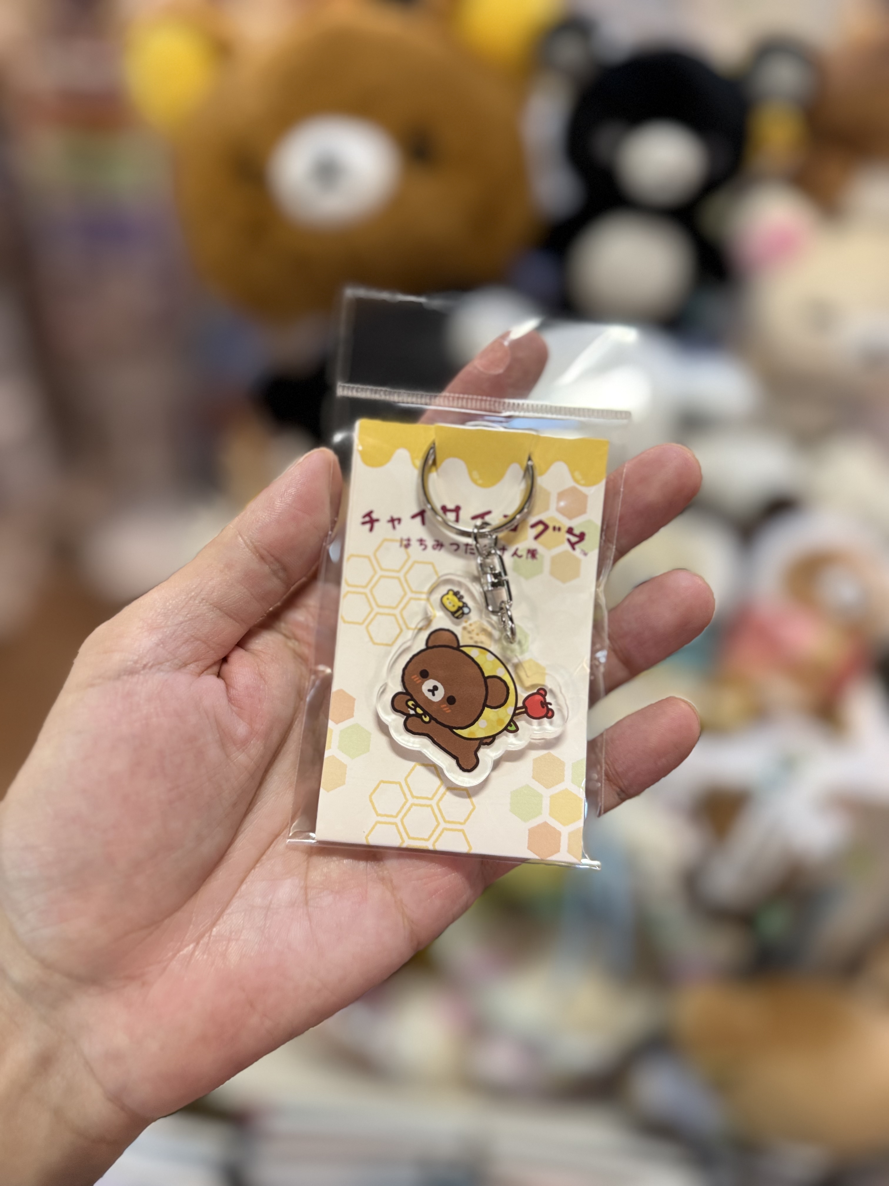 《現貨》全新日本小熊10週年紀念巡迴pop up店限定小熊探險隊系列匙扣